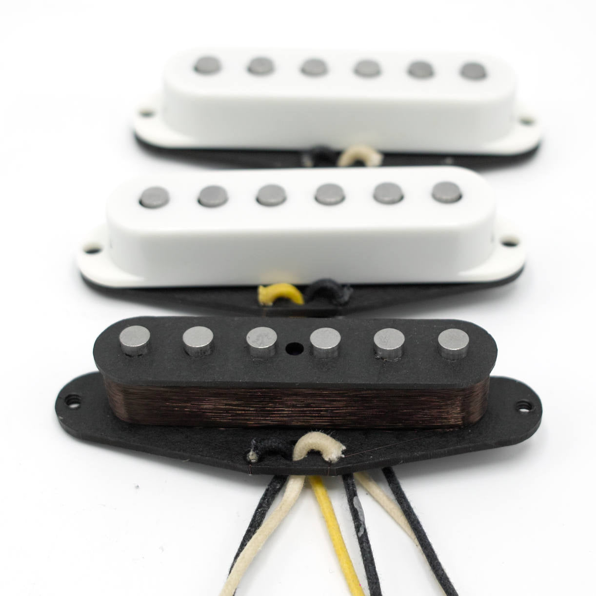 three single coil pickups