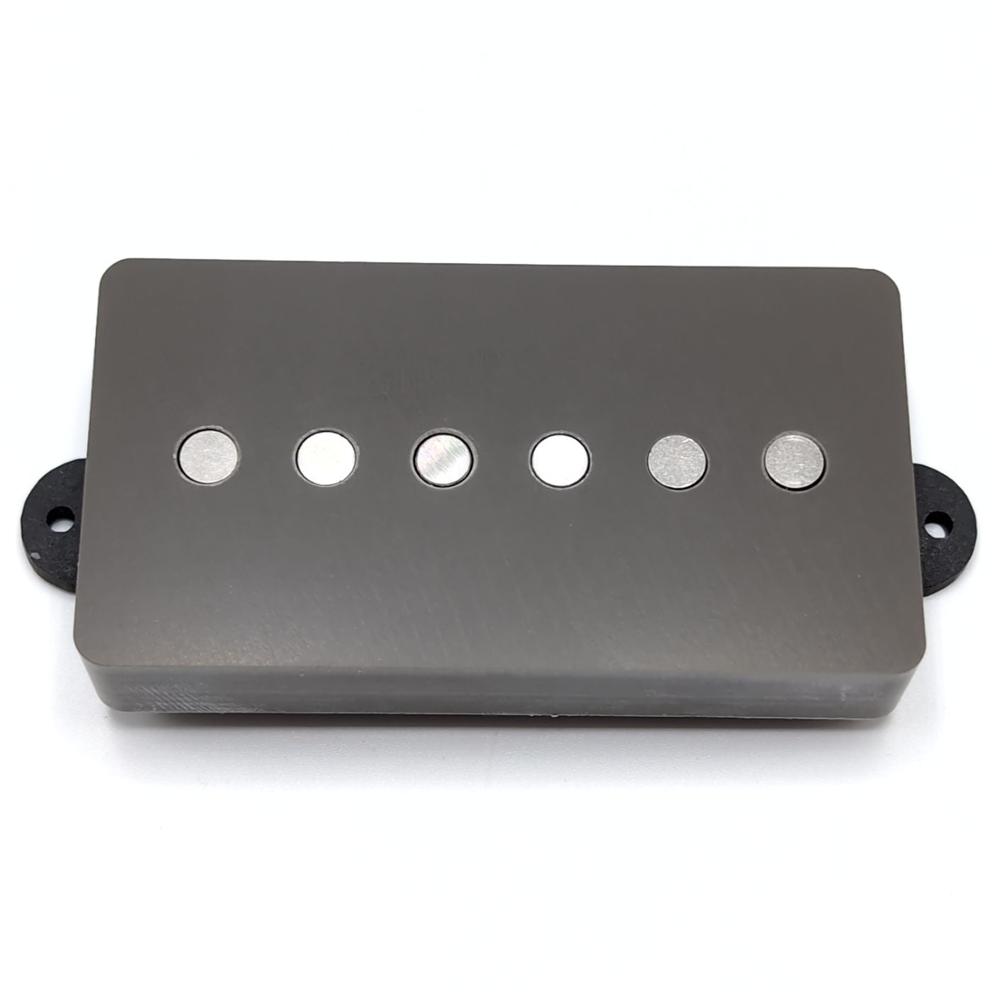 dark gray pickup on a white background