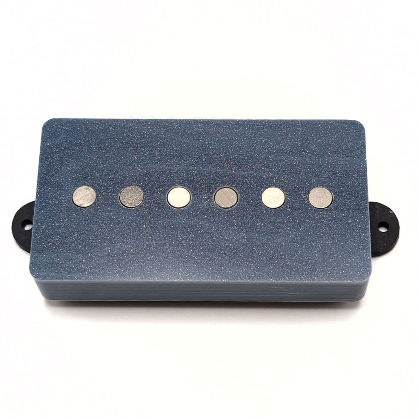 blue with sparkles pickup on a white background
