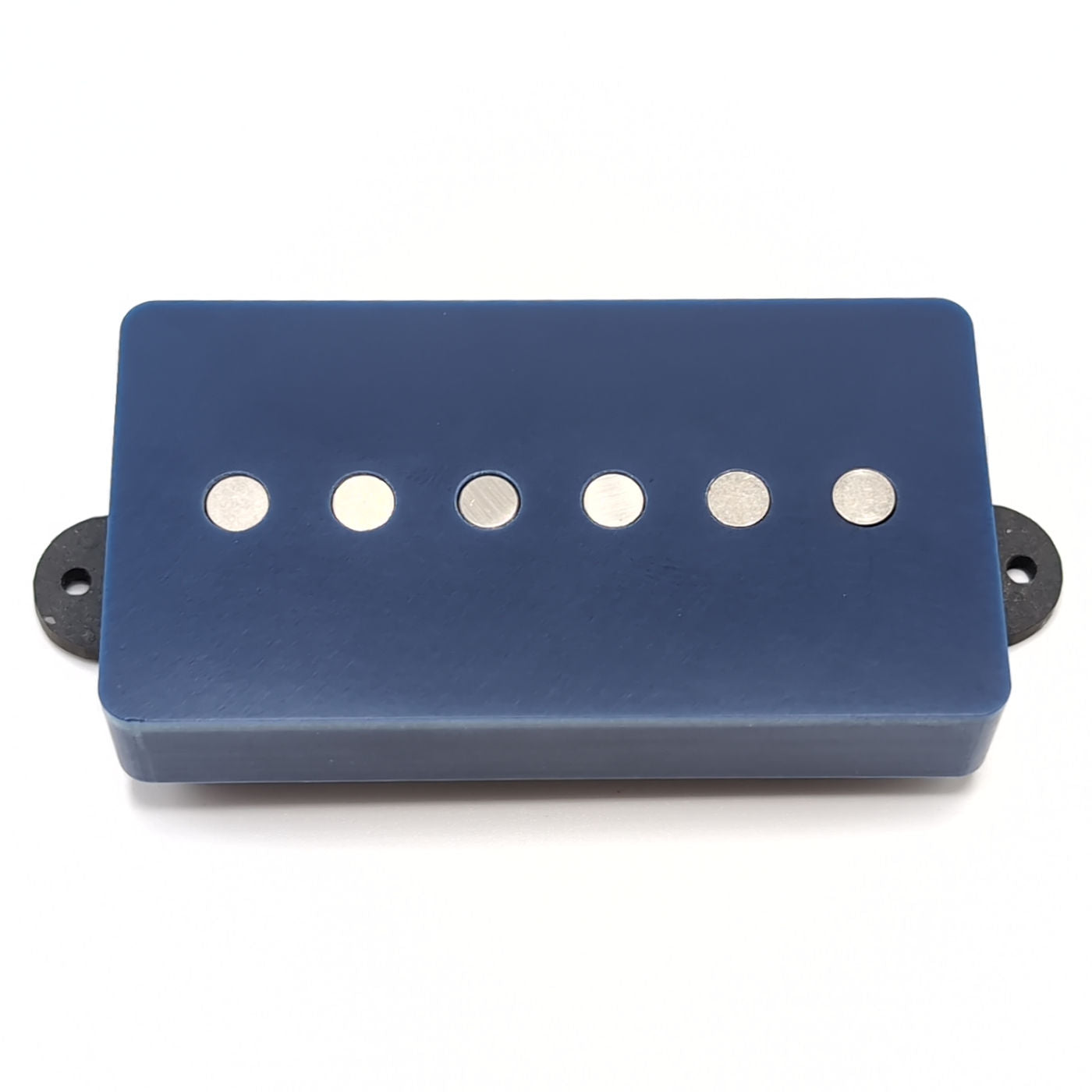 blue pickup on a white background