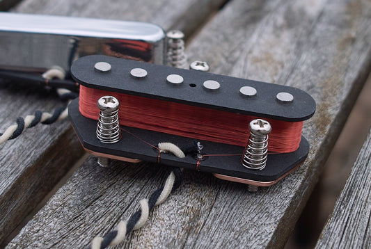 Close-up Photo of T Style Bridge pickup